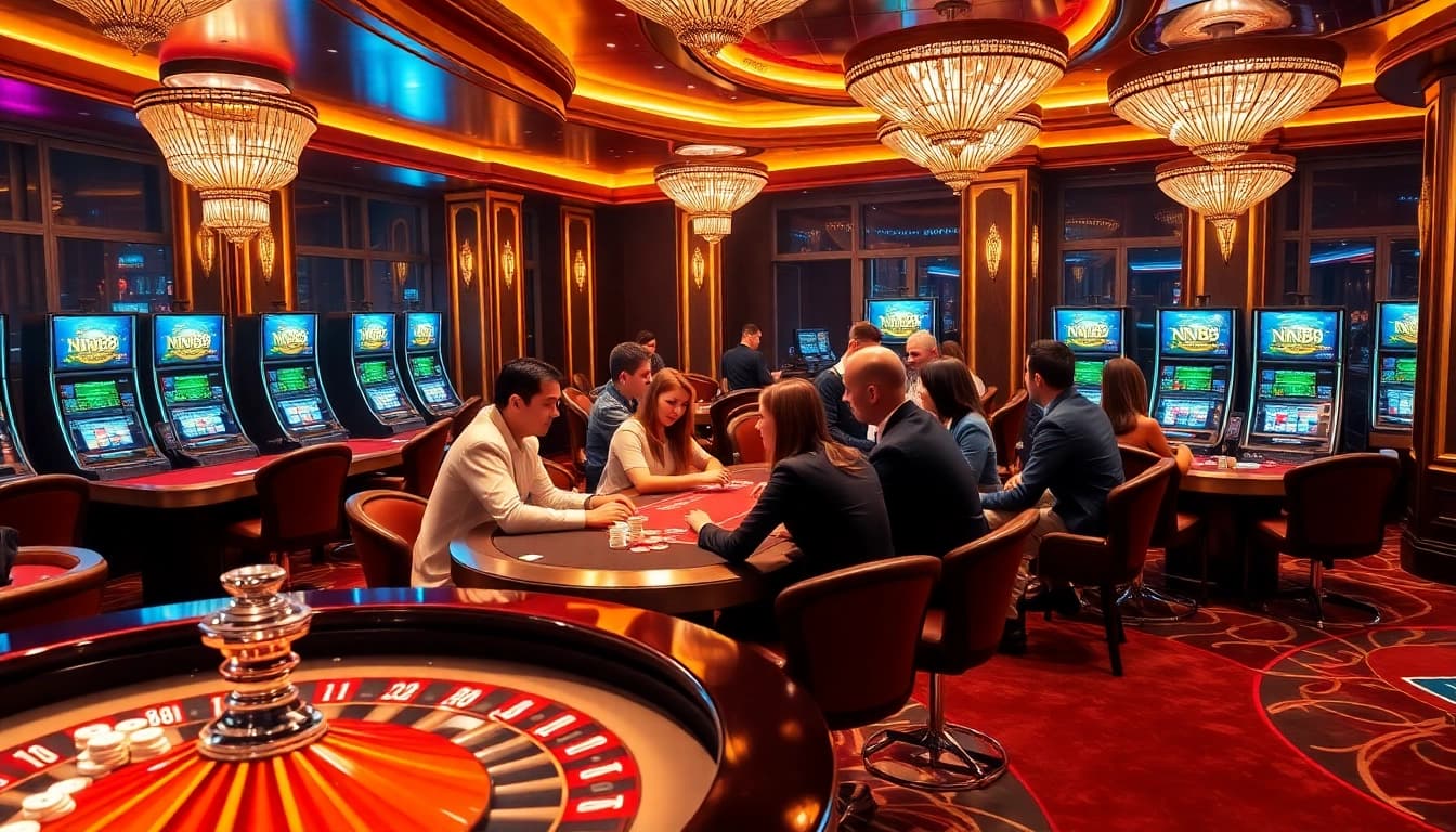 Experience thrilling gameplay at nn88 com with vibrant slot machines and exciting poker tables.