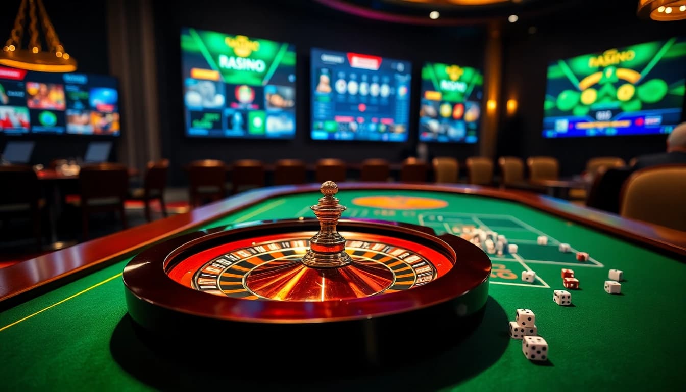 Experience the excitement of RR88 online gaming with vibrant casino tables and thrilling betting action.