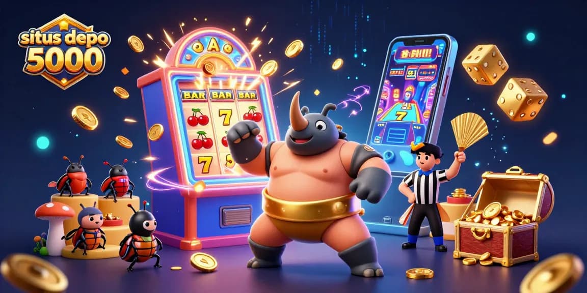 Bermain di situs depo 5000 dengan kemenangan jackpot yang meledak dan judul slot yang menarik.