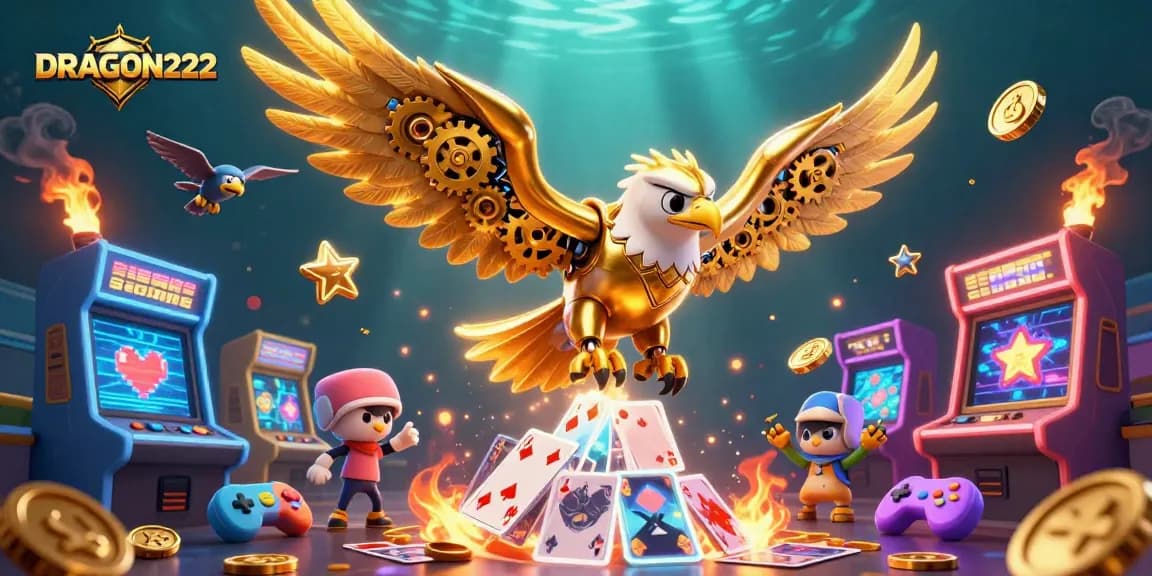 Experience the thrill of winning big with DRAGON222, where holographic games and golden adventures collide.