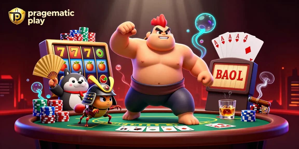 Experience the thrilling world of pragmatic play featuring dynamic characters in a vibrant casino scene.