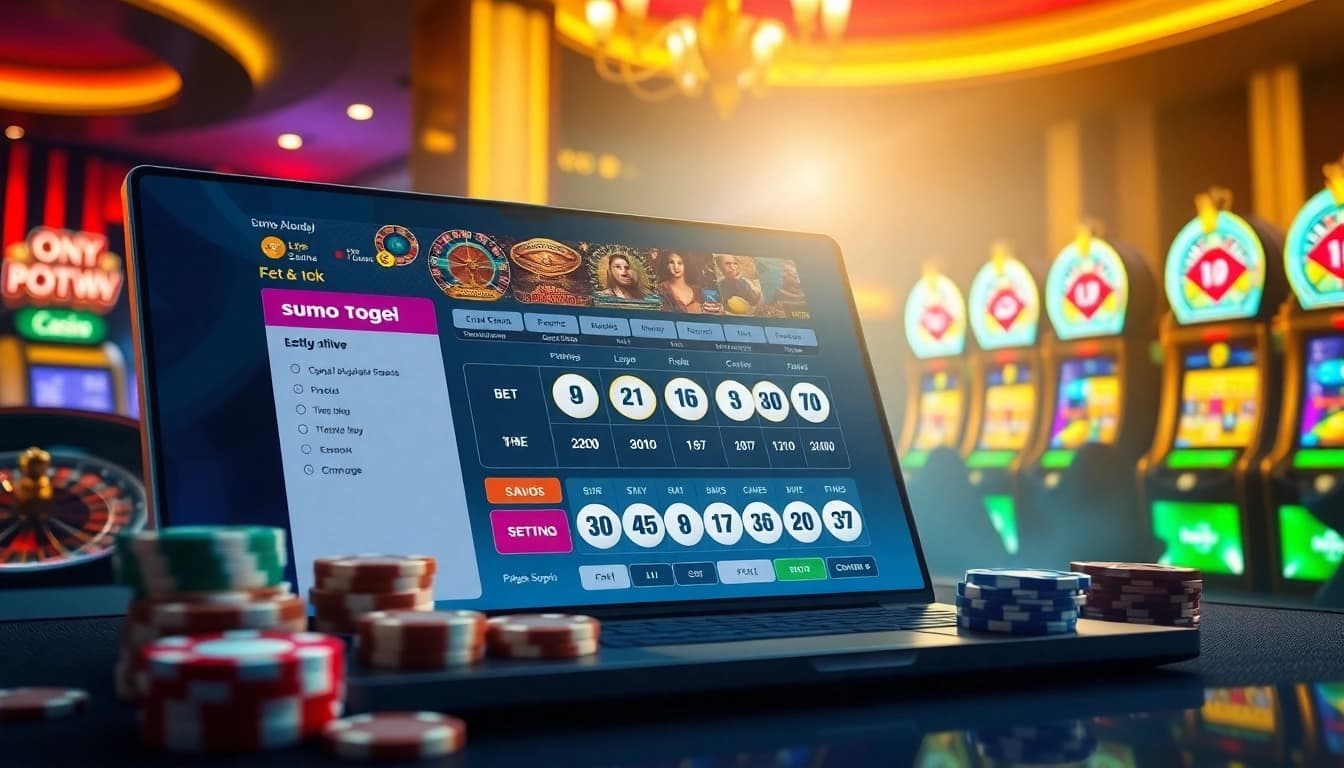 Berinteraksi dengan sumo togel online, slip taruhan yang cerah dan elemen kasino berwarna-warni meningkatkan sensasi kemenangan.