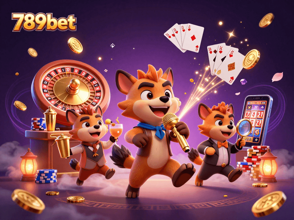 Join the fun at 789bet's comedy casino with hyenas providing entertainment and thrilling gameplay!