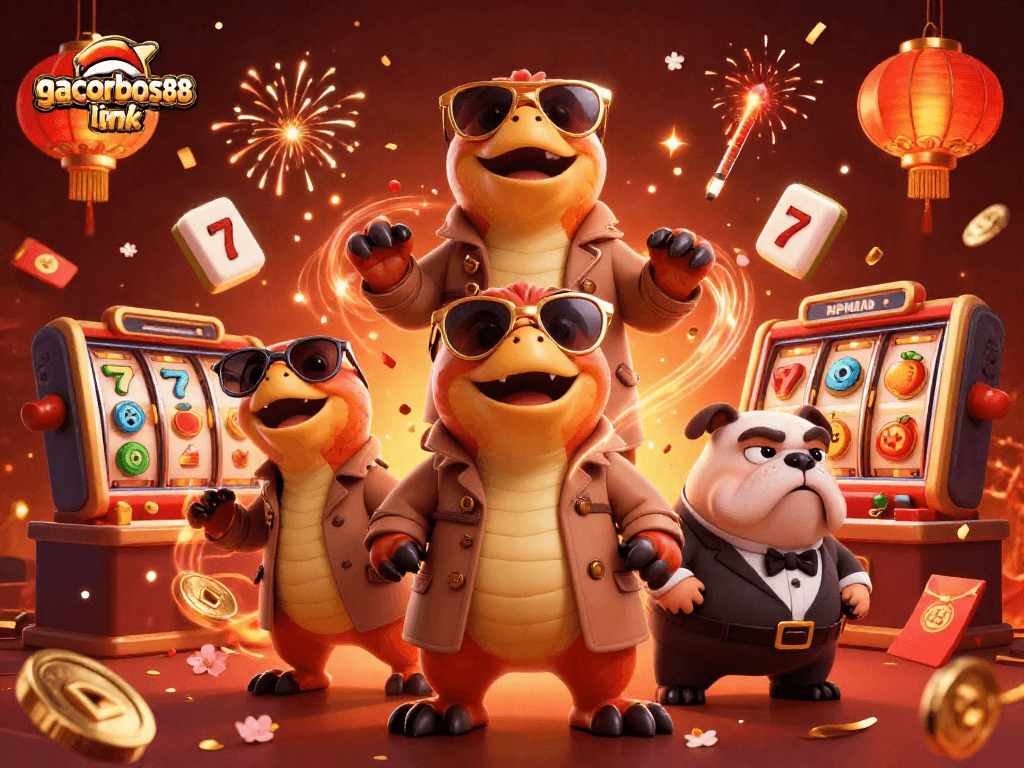 Experience thrilling wins with gacorbos88 link at a vibrant online casino featuring lively gaming elements.