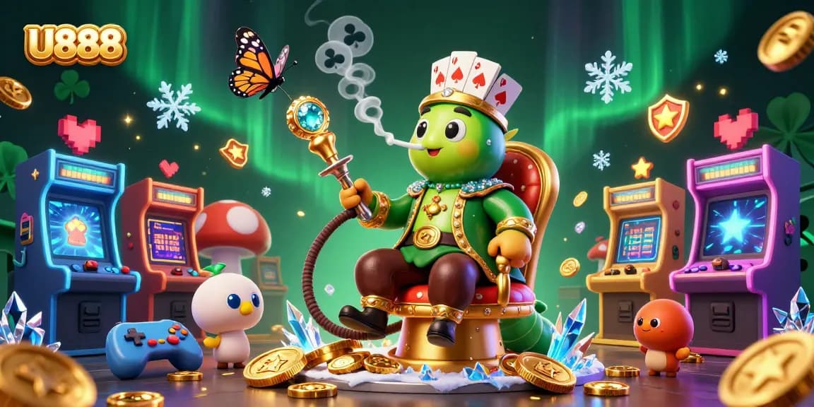 Experience thrilling casino action with U888's unique 3D gaming worlds and immersive elements.