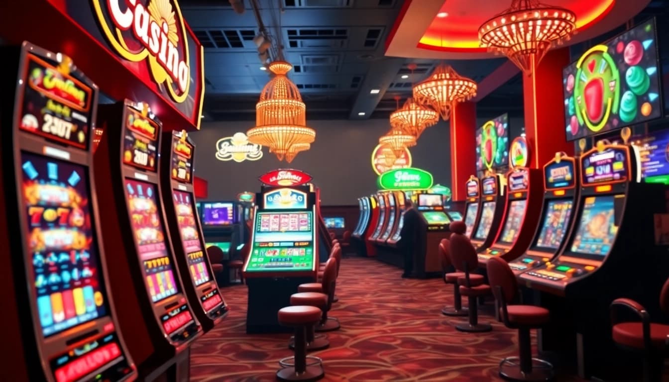 Experience the excitement of 789p with vibrant casino gaming elements, showcasing digital slots and customer support.