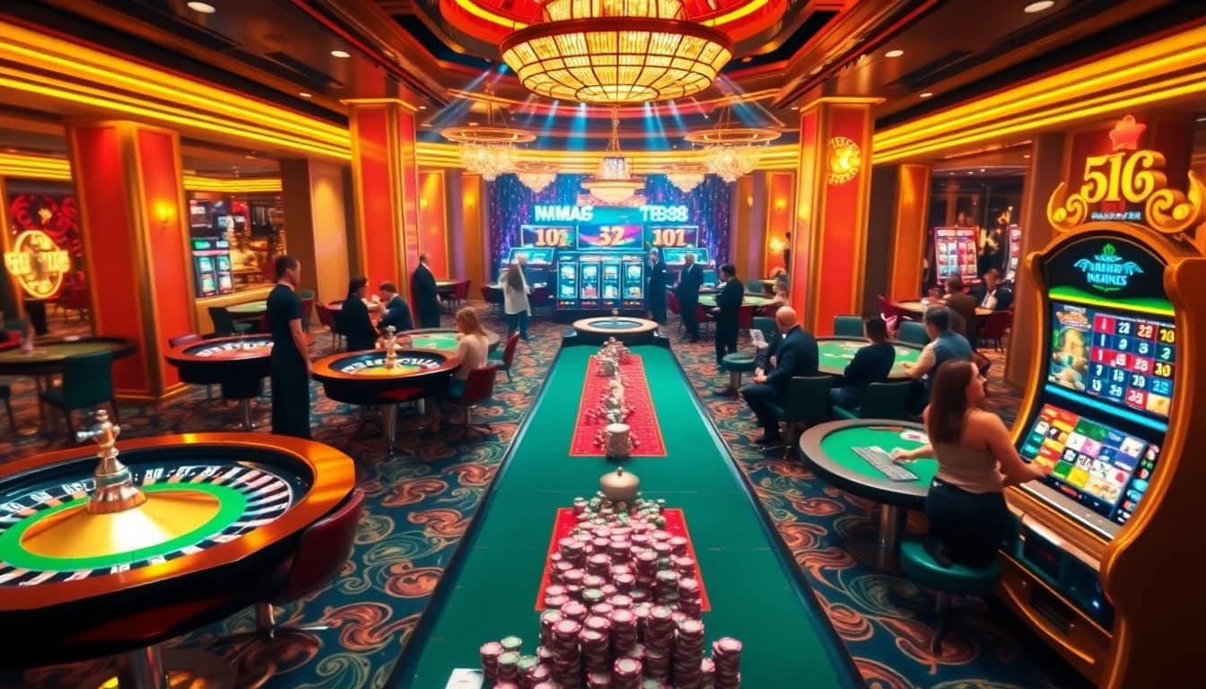 Experience the excitement of MM88 as players engage with thrilling casino games.
