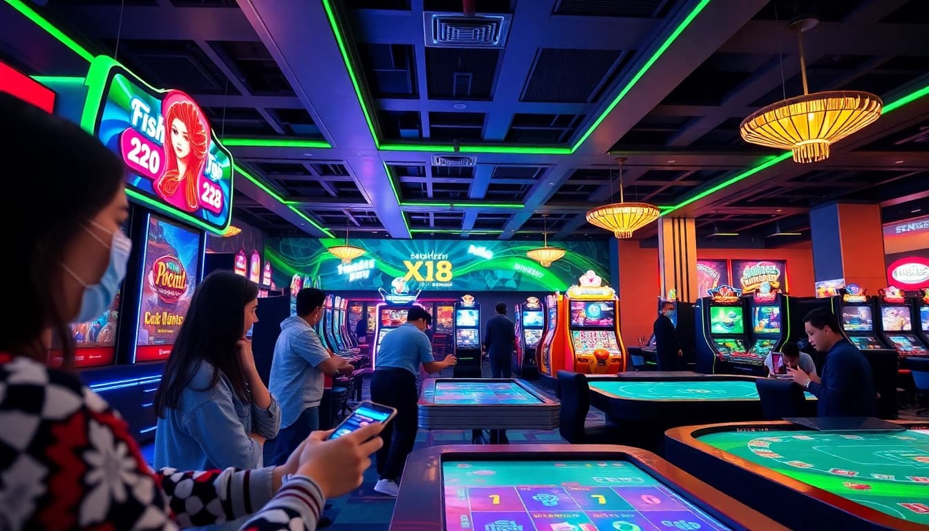 Dynamic online betting experience at XX88 with players engaged in games.