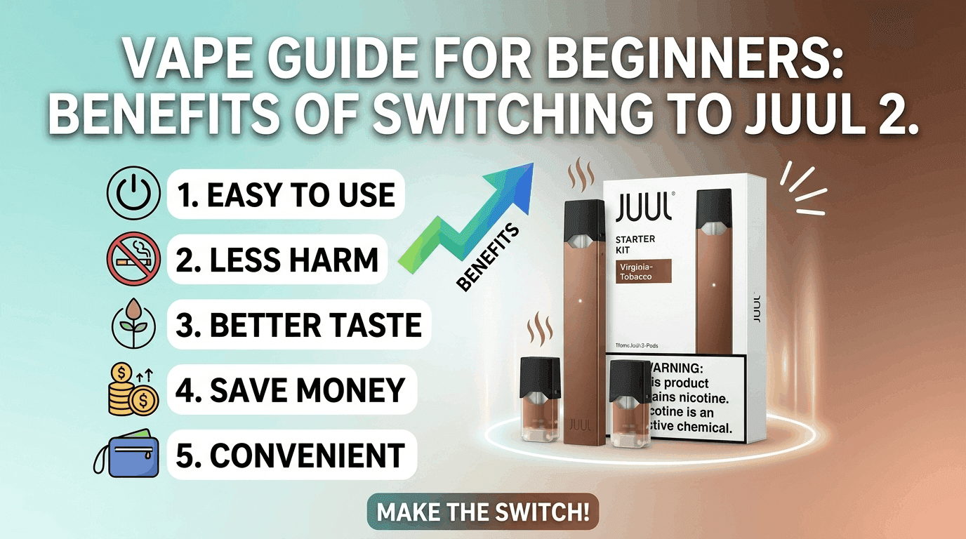A Beginner’s Guide to Vaping: Why Switching to Juul Makes Sense