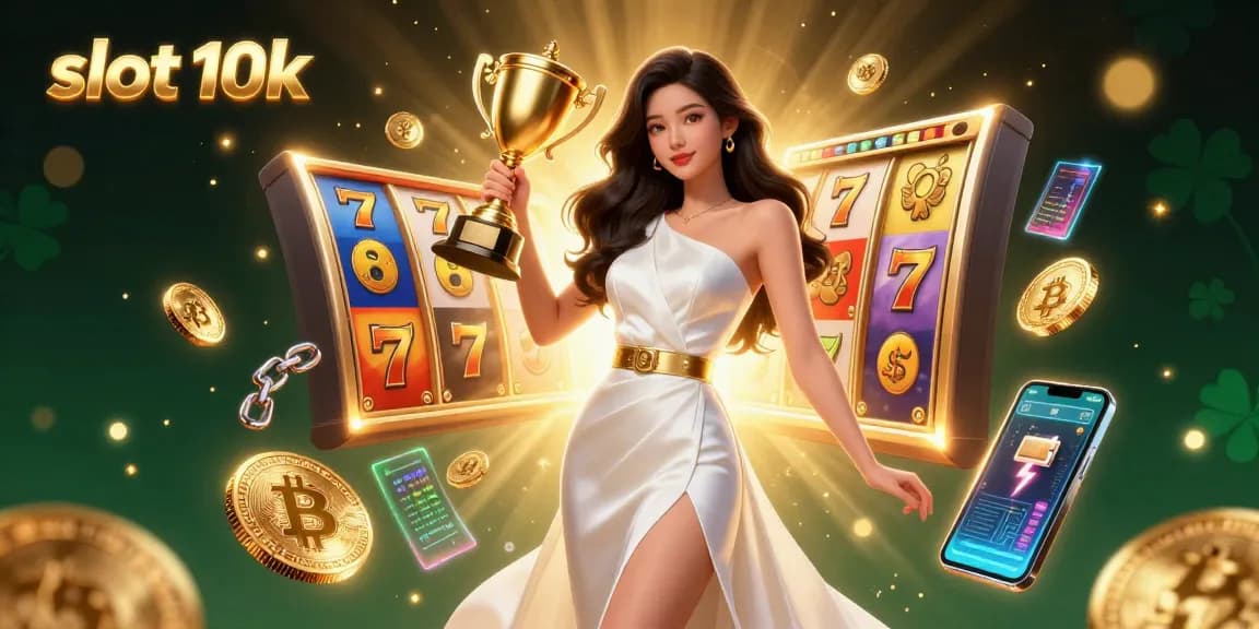 Spin and win big with slot 10k at vibrant slots highlighting golden jackpots and winning strategies.