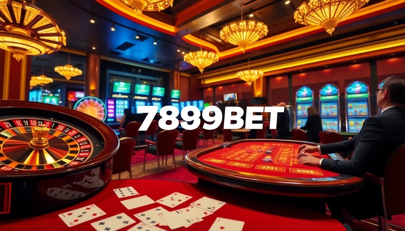 Experience thrilling action at 789BET with engaging casino games and vibrant gambling setups.