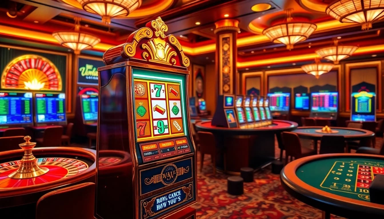 Rasakan sensasi kemenangan bersama Utama4D di mesin slot mewah dan meja kasino.