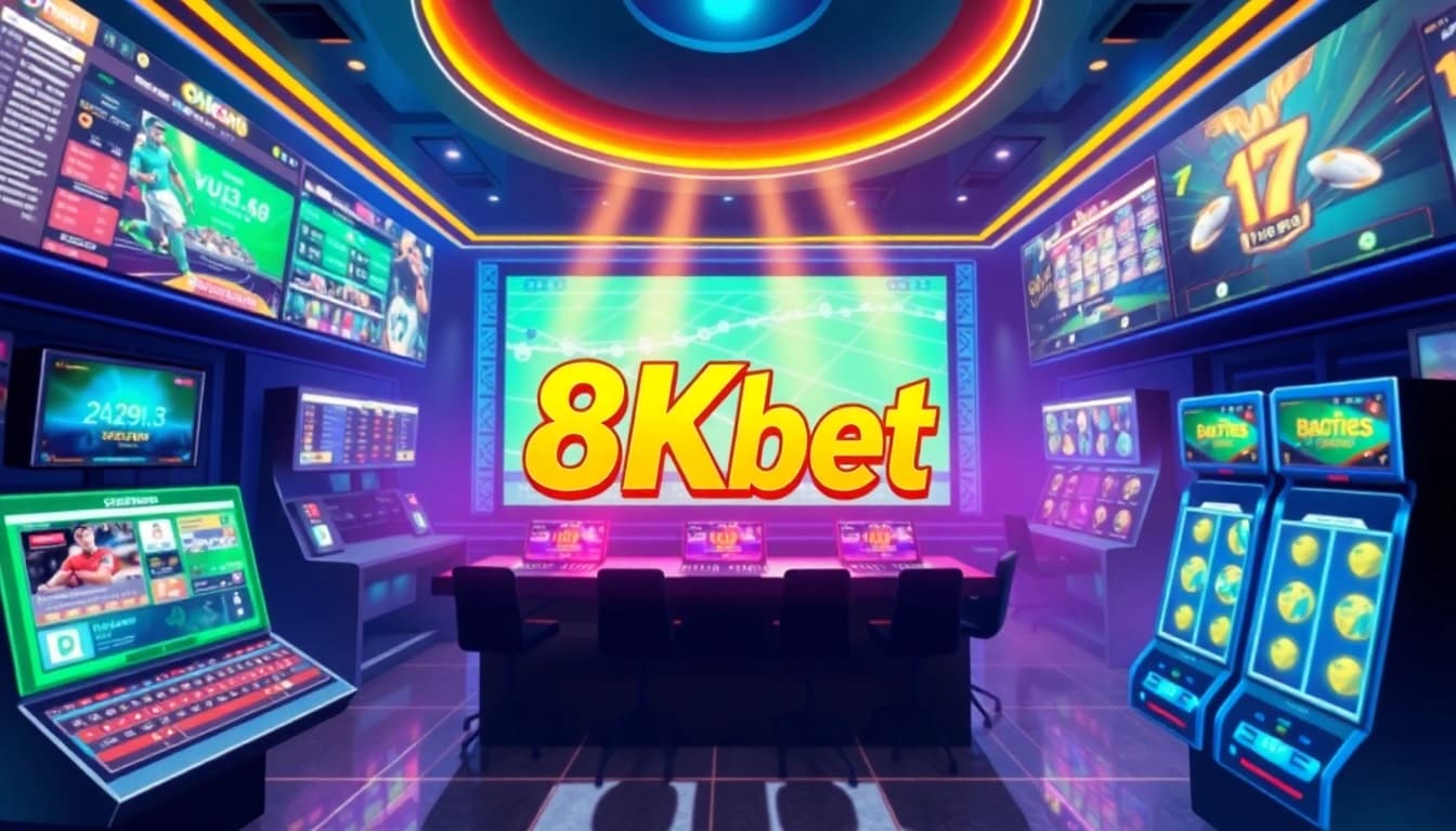 Engaging online betting experience at 8Kbet featuring sports and casino games.