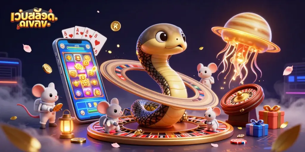 เดิมพันในเว็บสล็อตตรงกับเกมสล็อตและตัวละครที่น่าตื่นเต้นในภาพ 3D