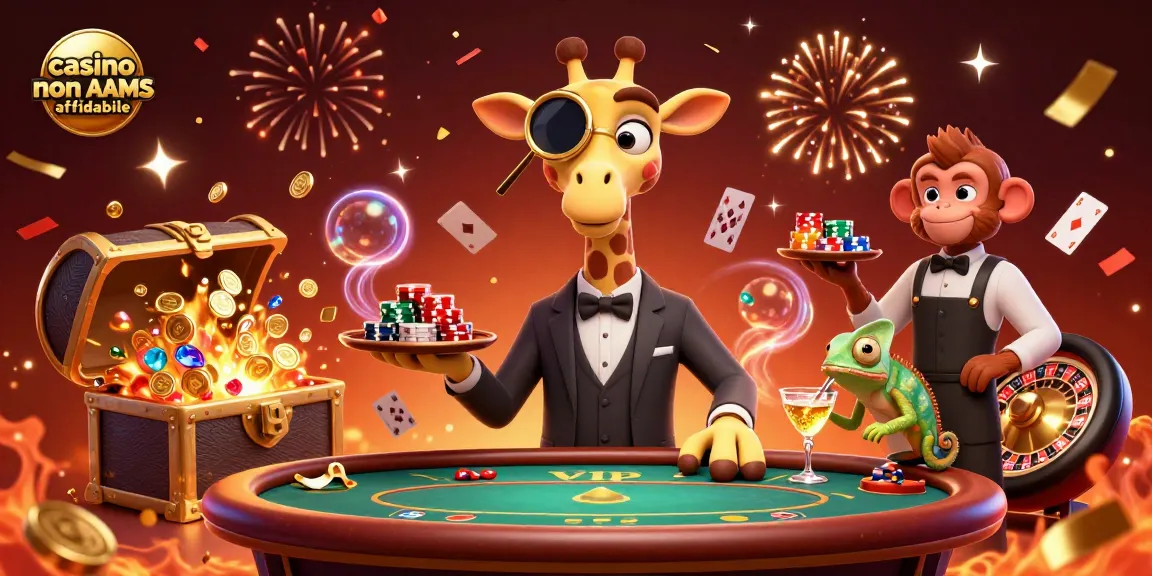 Vivi l'emozione dei casino non AAMS affidabile con personaggi vivaci e immagini mozzafiato