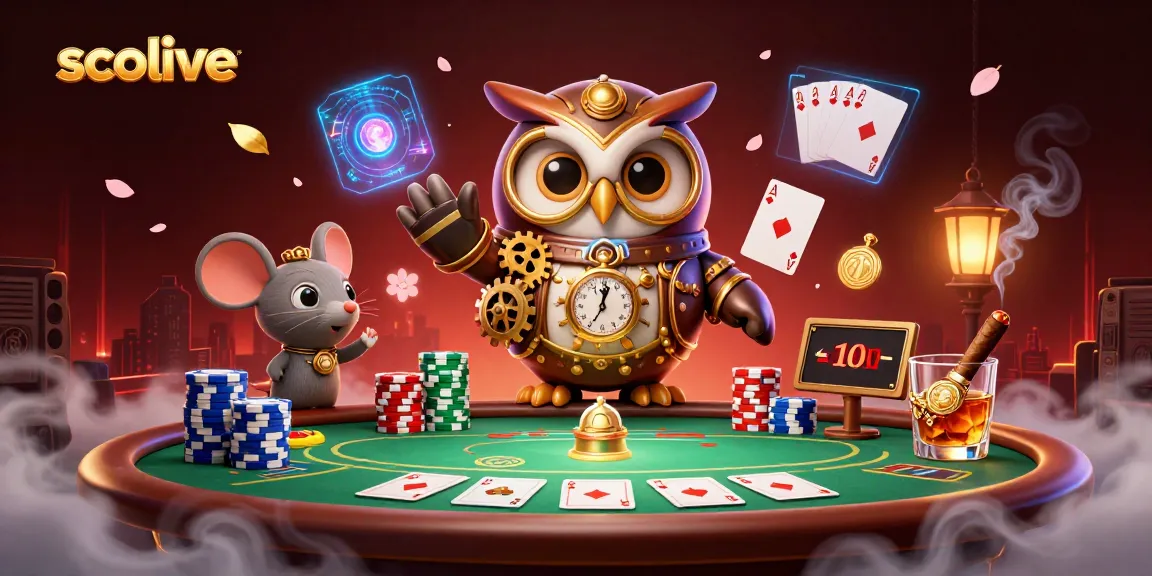 Socolive launches thrilling poker matches amid steampunk visuals and captivating characters.