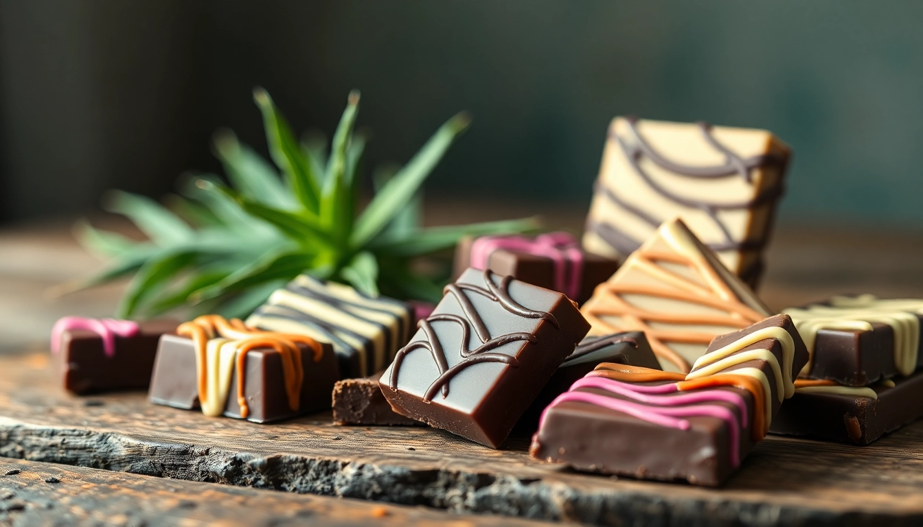 Indulge in delicious chocolate edibles 1000mg with an artisanal presentation that highlights unique flavors.