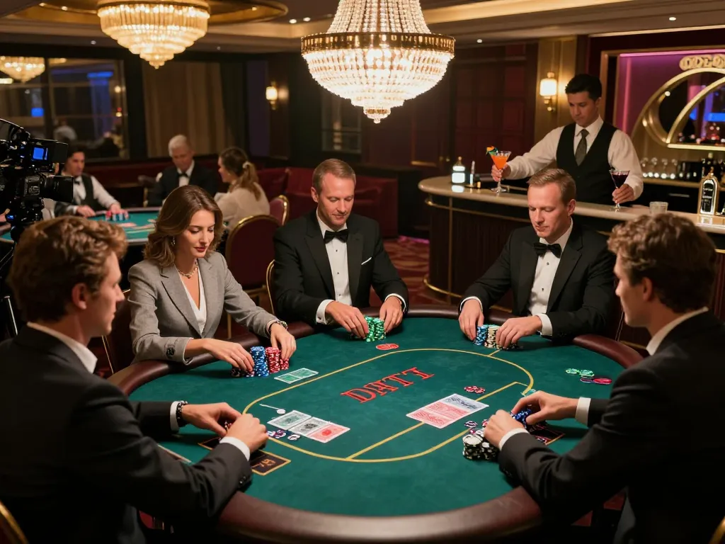 Experience thrilling games at vipwin79's exclusive casino with high-stakes poker players.