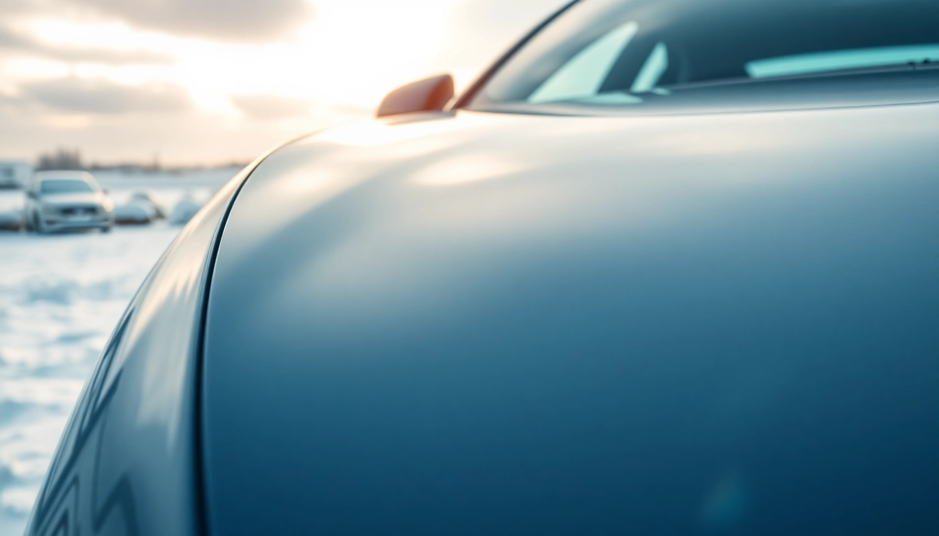 Enhance your car's appearance with PPF winter road salt protection for a sleek and durable finish.