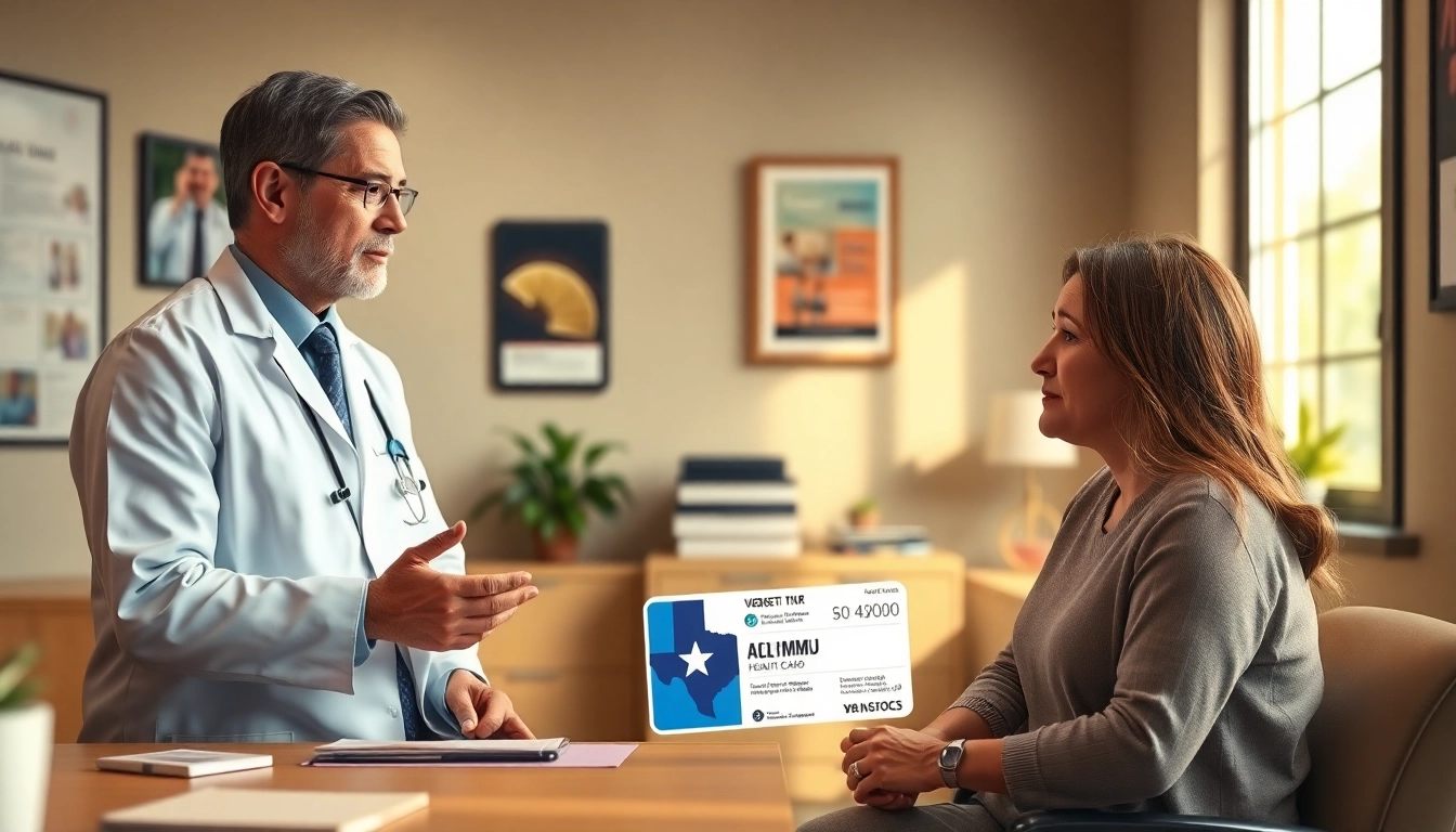 Consulting about the Texas MMJ card with a healthcare professional.