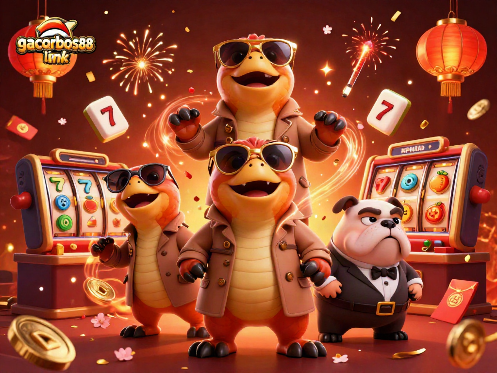 Experience thrilling wins with gacorbos88 link at a vibrant online casino featuring lively gaming elements.