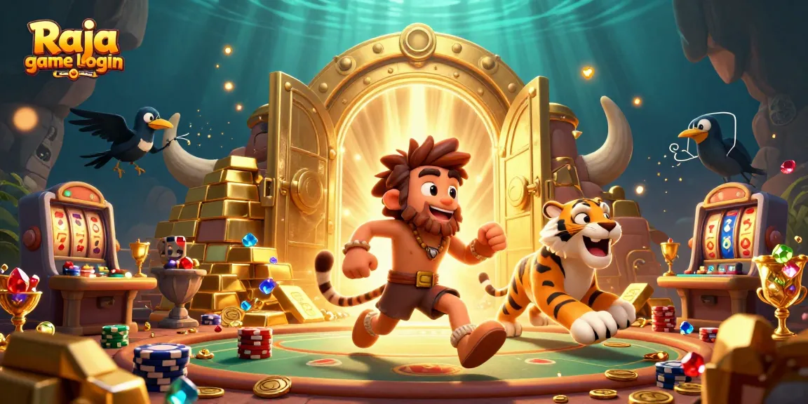 Engage with Raja game login at this lively prehistoric casino with exciting gambling elements.