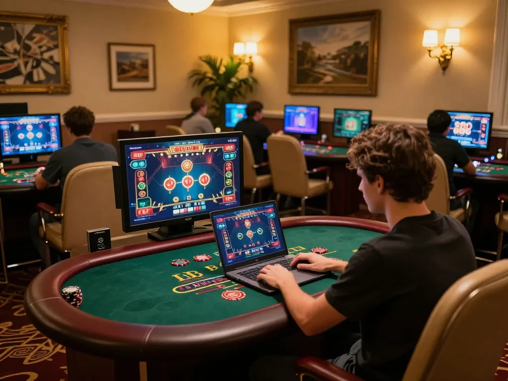 Play baccarat online at tr88it with a stylish setup and vibrant game graphics.