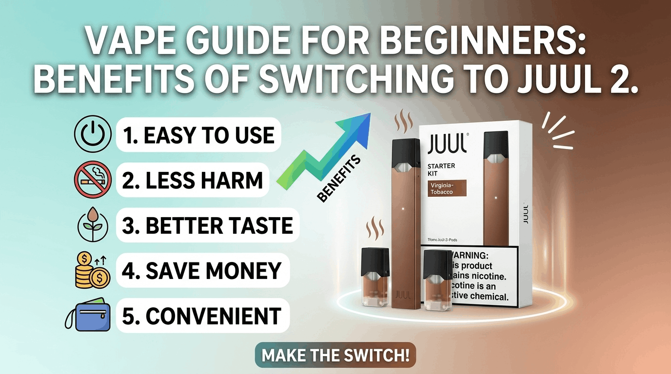 A Beginner’s Guide to Vaping: Why Switching to Juul Makes Sense